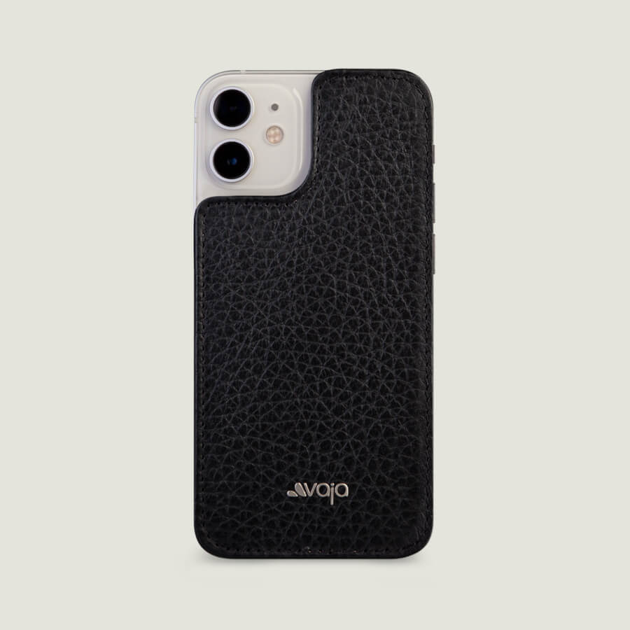 iPhone 12 Mini leather back - Vaja