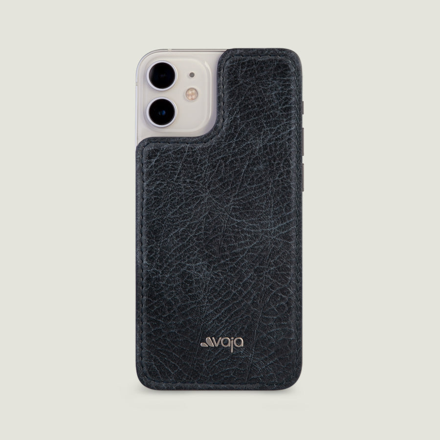 iPhone 12 Mini leather back - Vaja