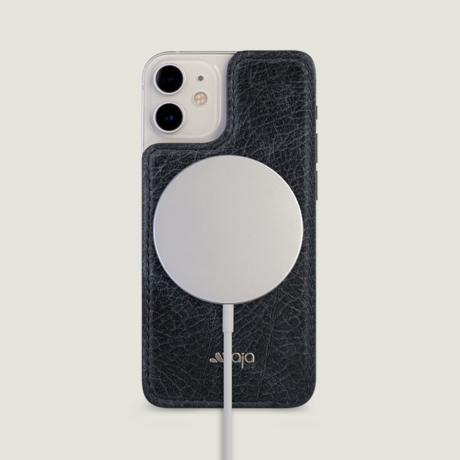 iPhone 12 Mini leather back - Vaja