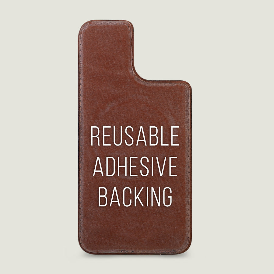 iPhone 12 &12 Pro leather back - Vaja