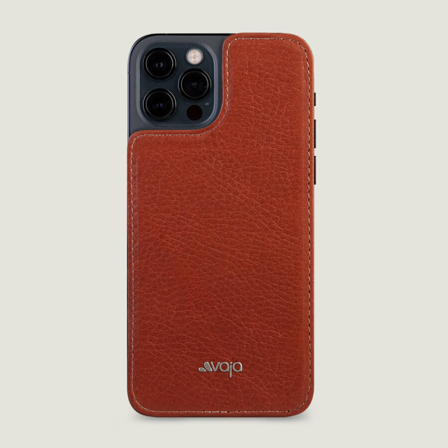 iPhone 12 &12 Pro leather back - Vaja