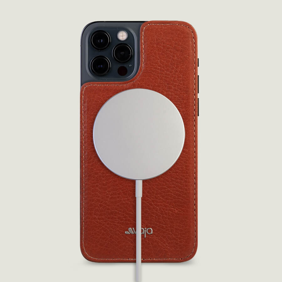 iPhone 12 &12 Pro leather back - Vaja
