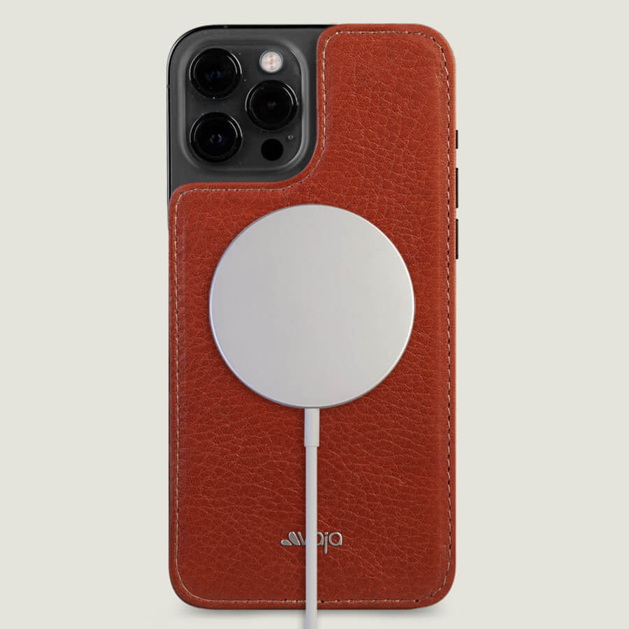 iPhone 12 Pro Max leather back - Vaja