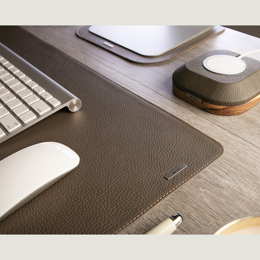 Deluxe Leather Pad Desk - Vaja