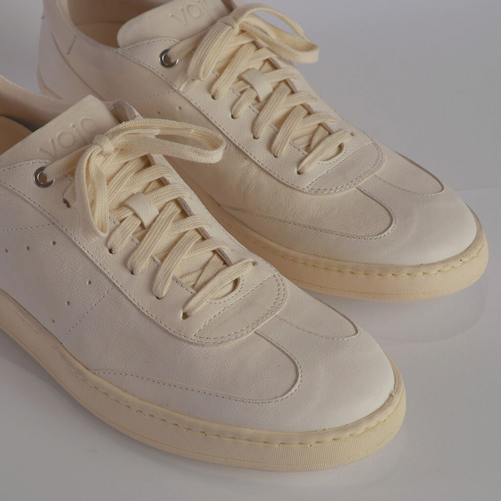 Burro Leather Sneakers - Late - Vaja