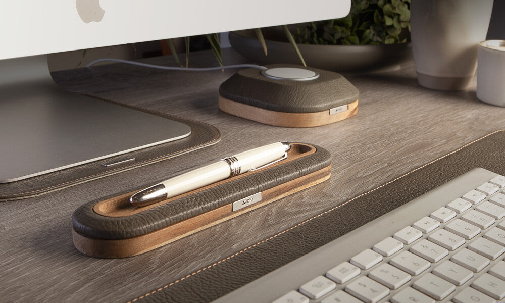 Leather pen holder - Vaja