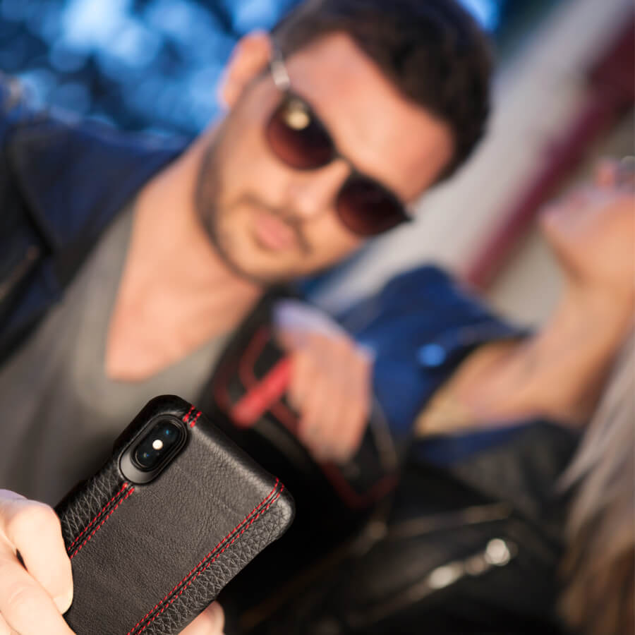 Grip GT - iPhone Xs Max leather case - Vaja
