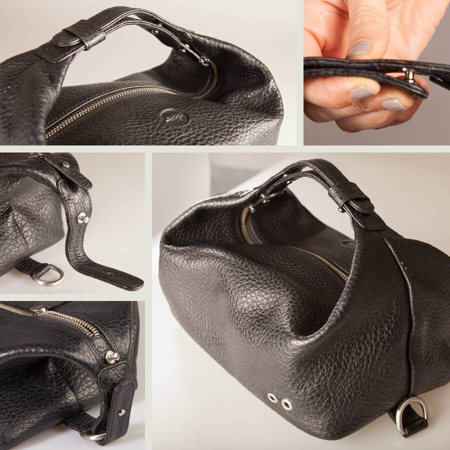 Toiletry Leather Bag - Dopp Kit - Vaja