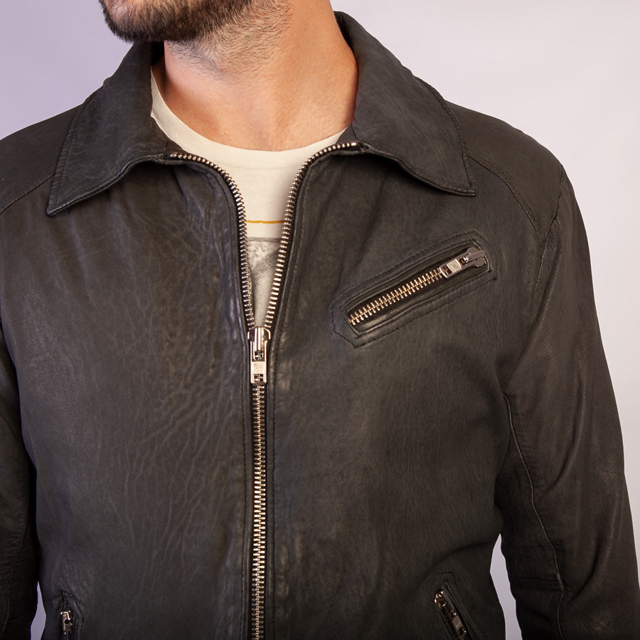 Luca -  Streetwear leather jacket - Vaja