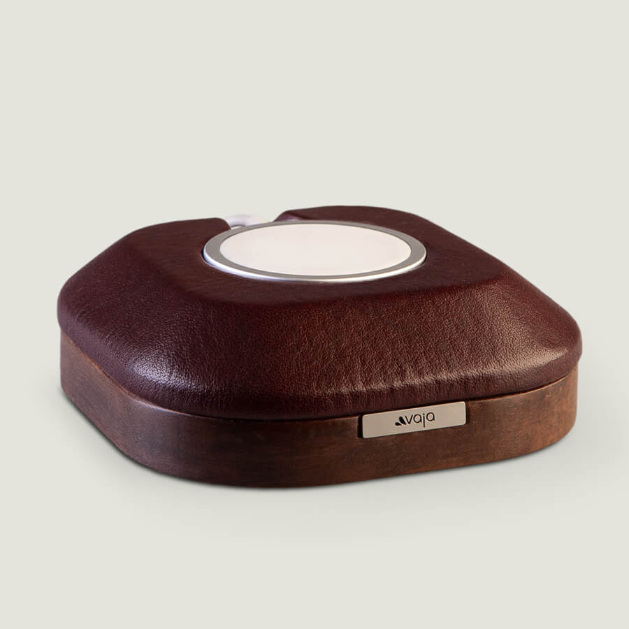 Magsafe Wood & Leather mount - Vaja