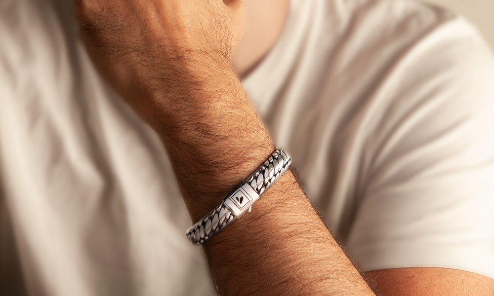 Monaco .925 sterling silver bracelet - Vaja