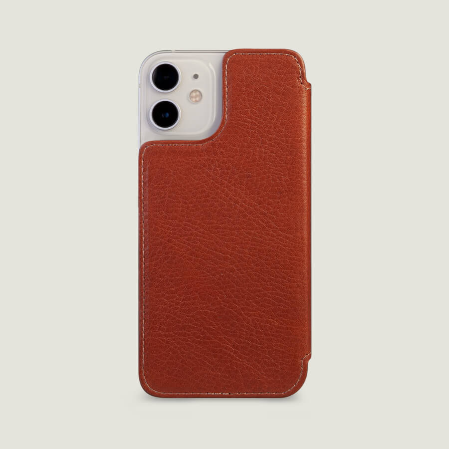 Nuova Pelle leather iPhone 12 Mini MagSafe case - Vaja