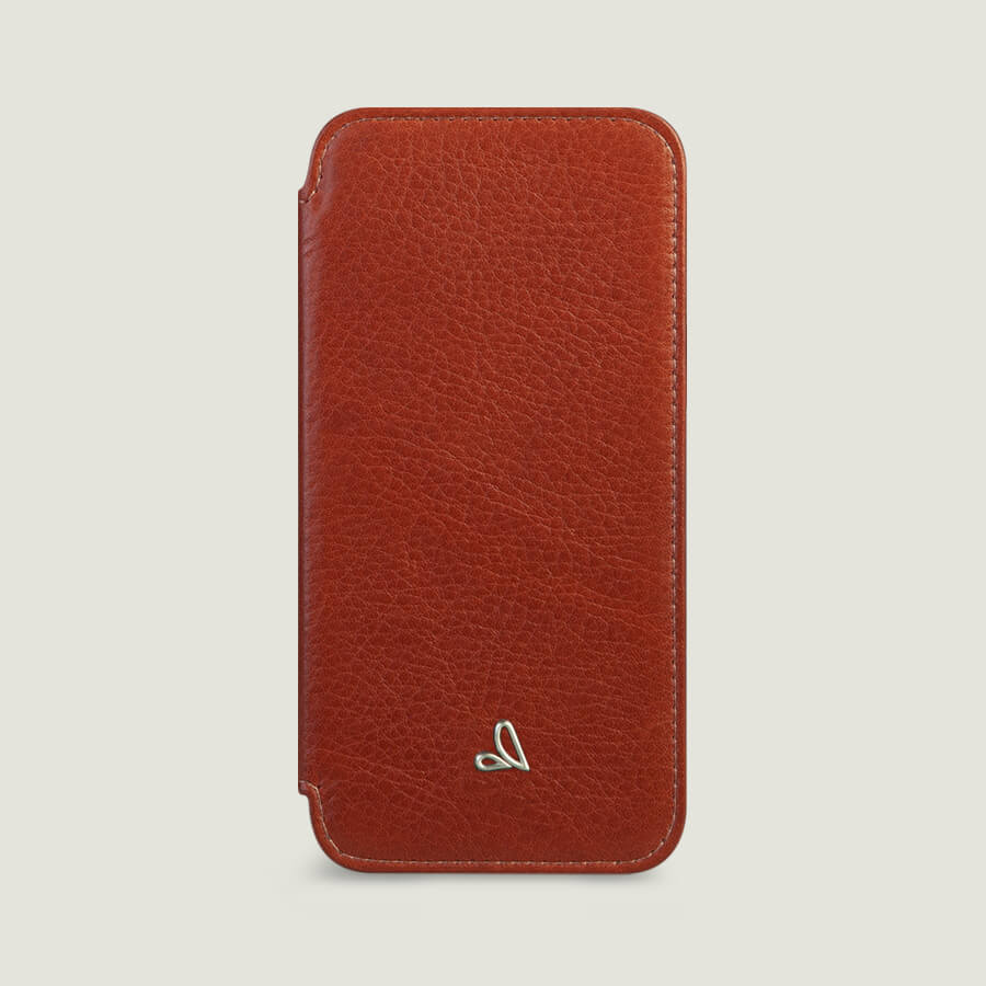 Nuova Pelle leather iPhone 12 Mini MagSafe case - Vaja
