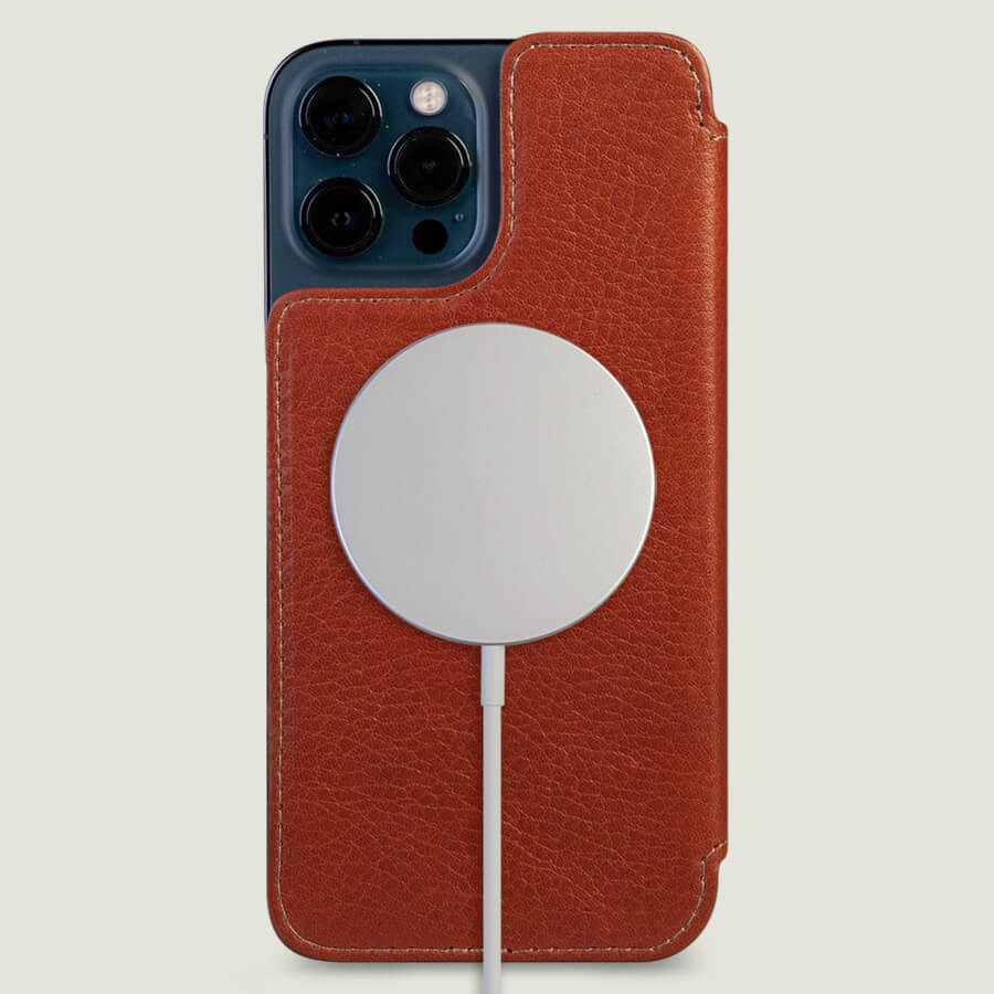 Nuova Pelle leather iPhone 12 Pro Max MagSafe case - Vaja