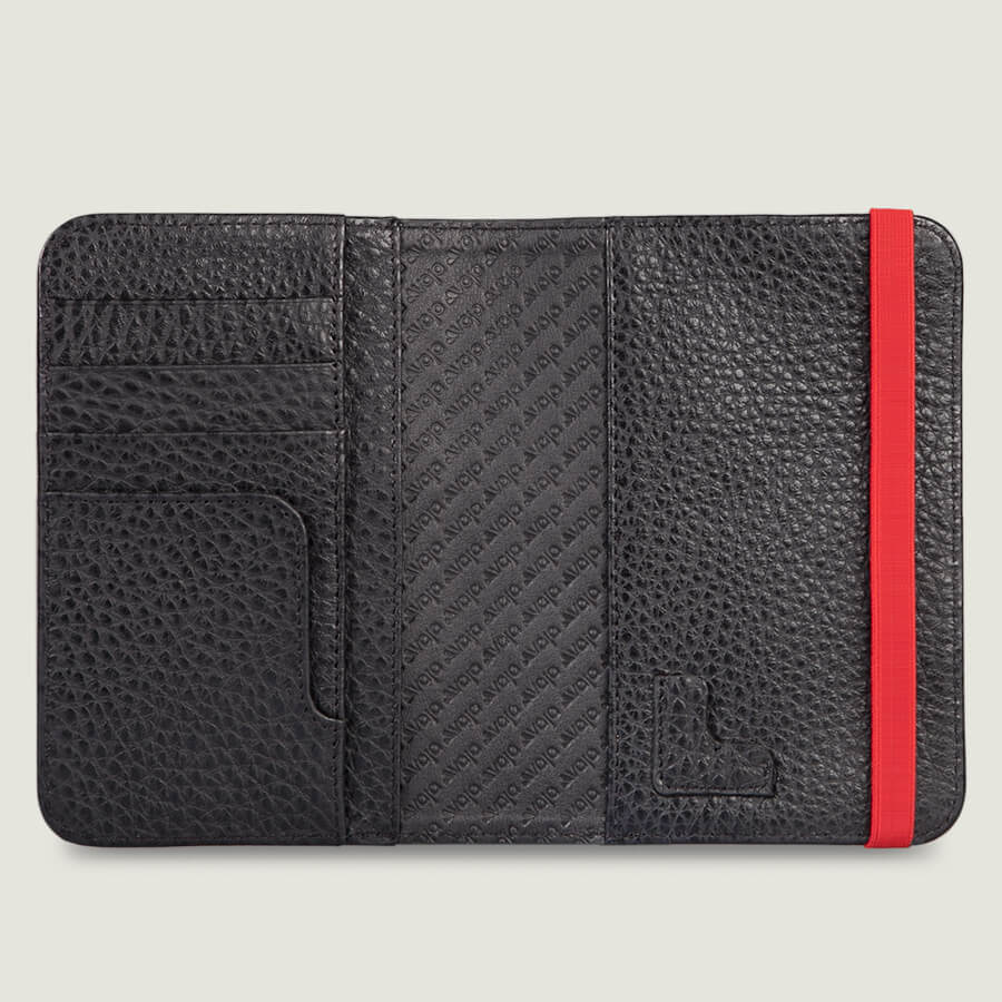Alfa Leather Passport Holder - Vaja