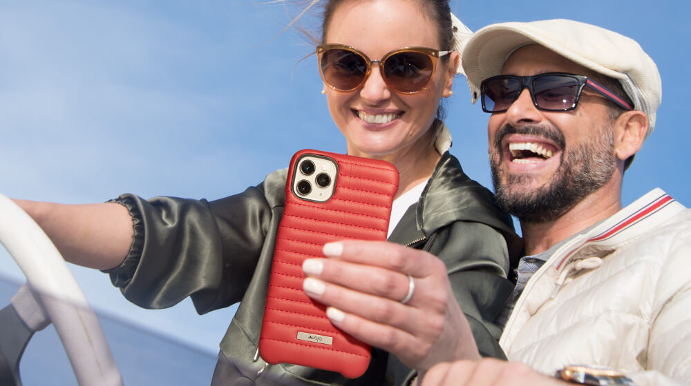 Grip Rider iPhone 11 Pro Max leather case