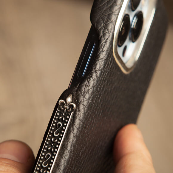 Silver Royal Grip iPhone 13 Pro Max - Vaja