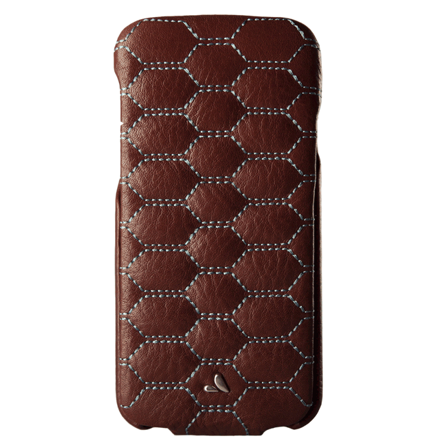 Top Matelasse iPhone 7 Quilted leather case - Vaja