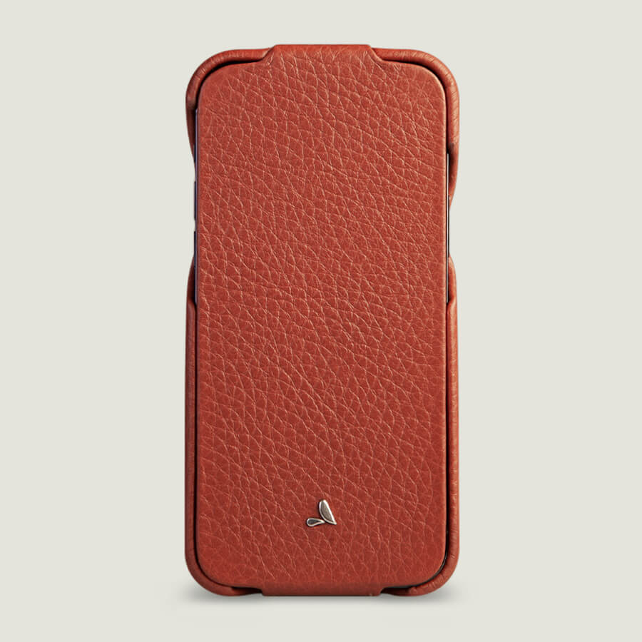 Top iPhone 12 & 12 Pro MagSafe leather case - Vaja