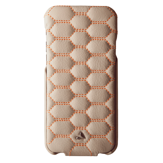 Top Matelasse iPhone 7 Quilted leather case - Vaja