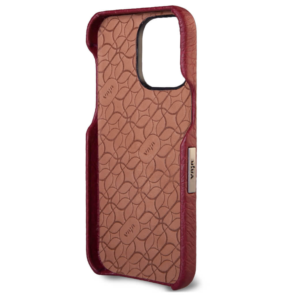 V-Mag Leather Case for iPhone 15 Pro Max - Vaja
