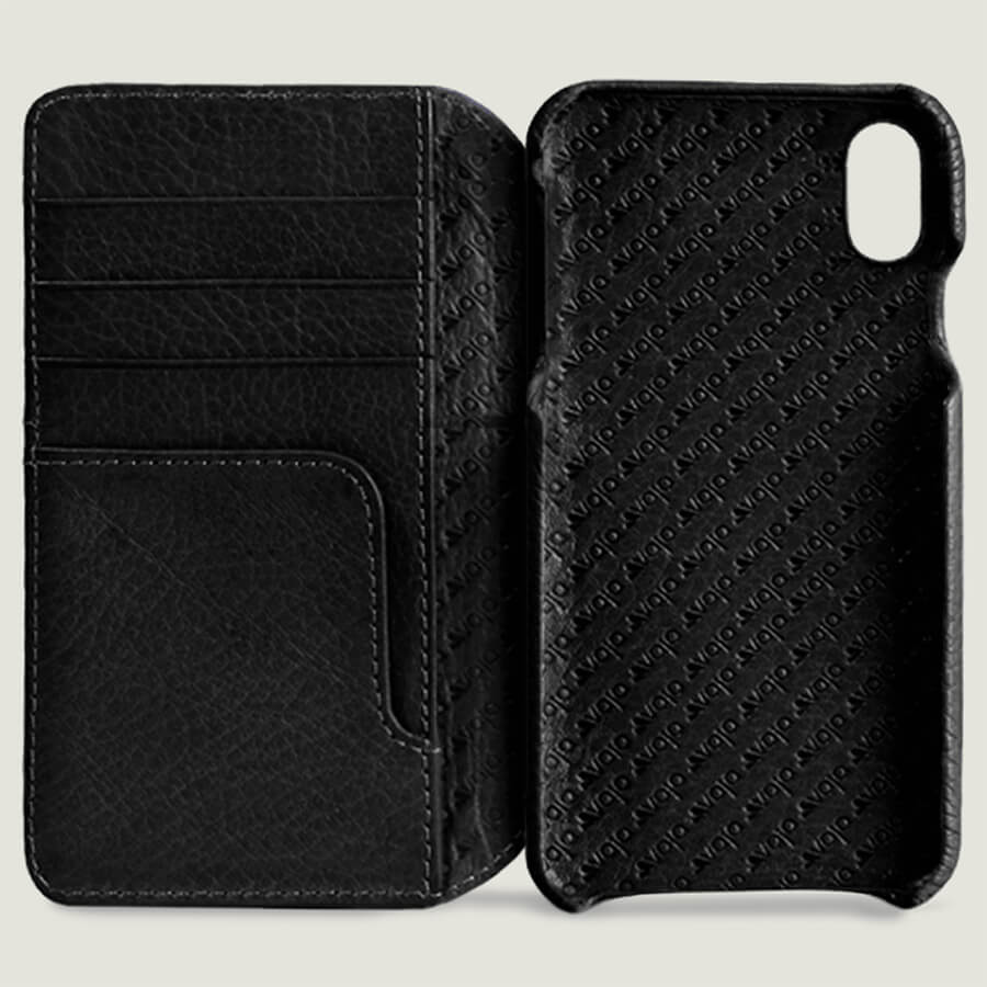 Wallet Agenda - iPhone Xr Wallet Leather Case - Vaja