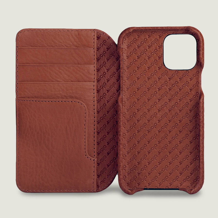 iPhone 11 Pro Wallet leather case - Vaja