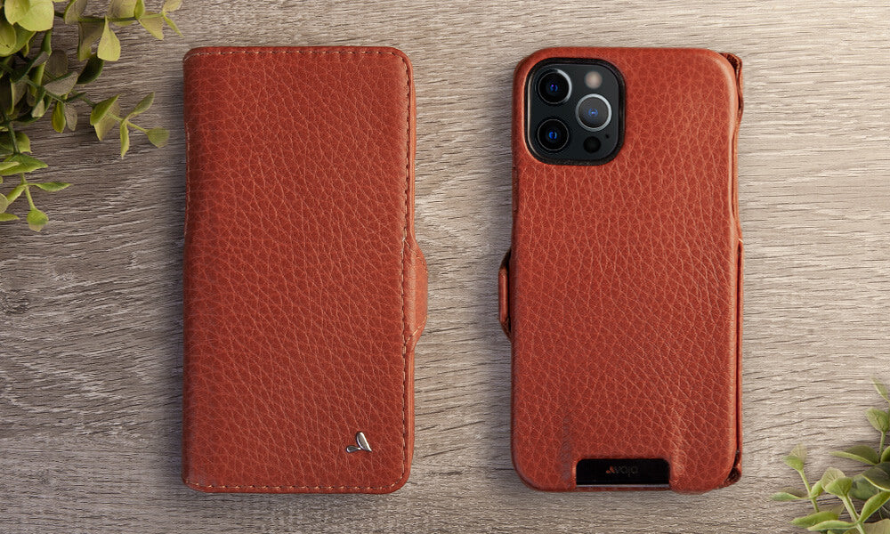 iPhone 12 & 12 pro wallet leather case - Discontinued - Vaja