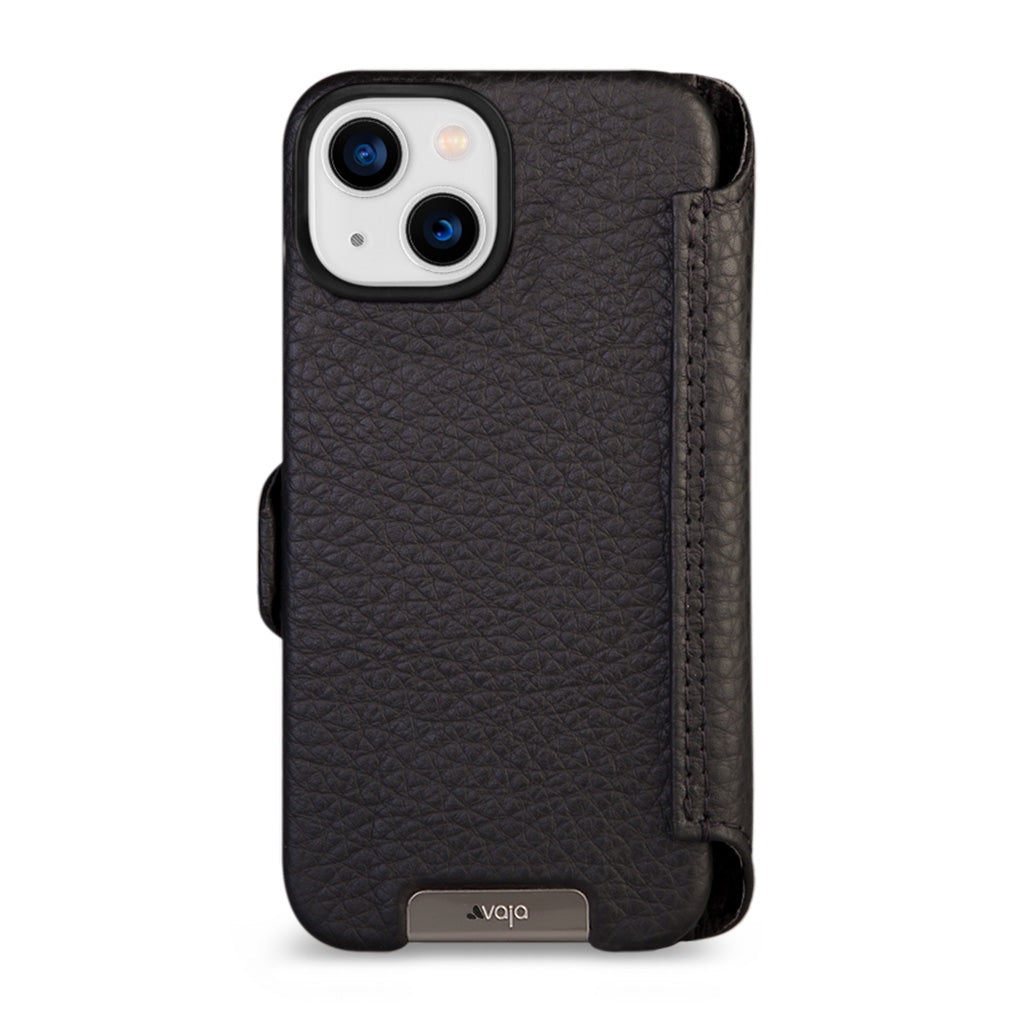 Wallet iPhone 13 MagSafe leather case - Vaja