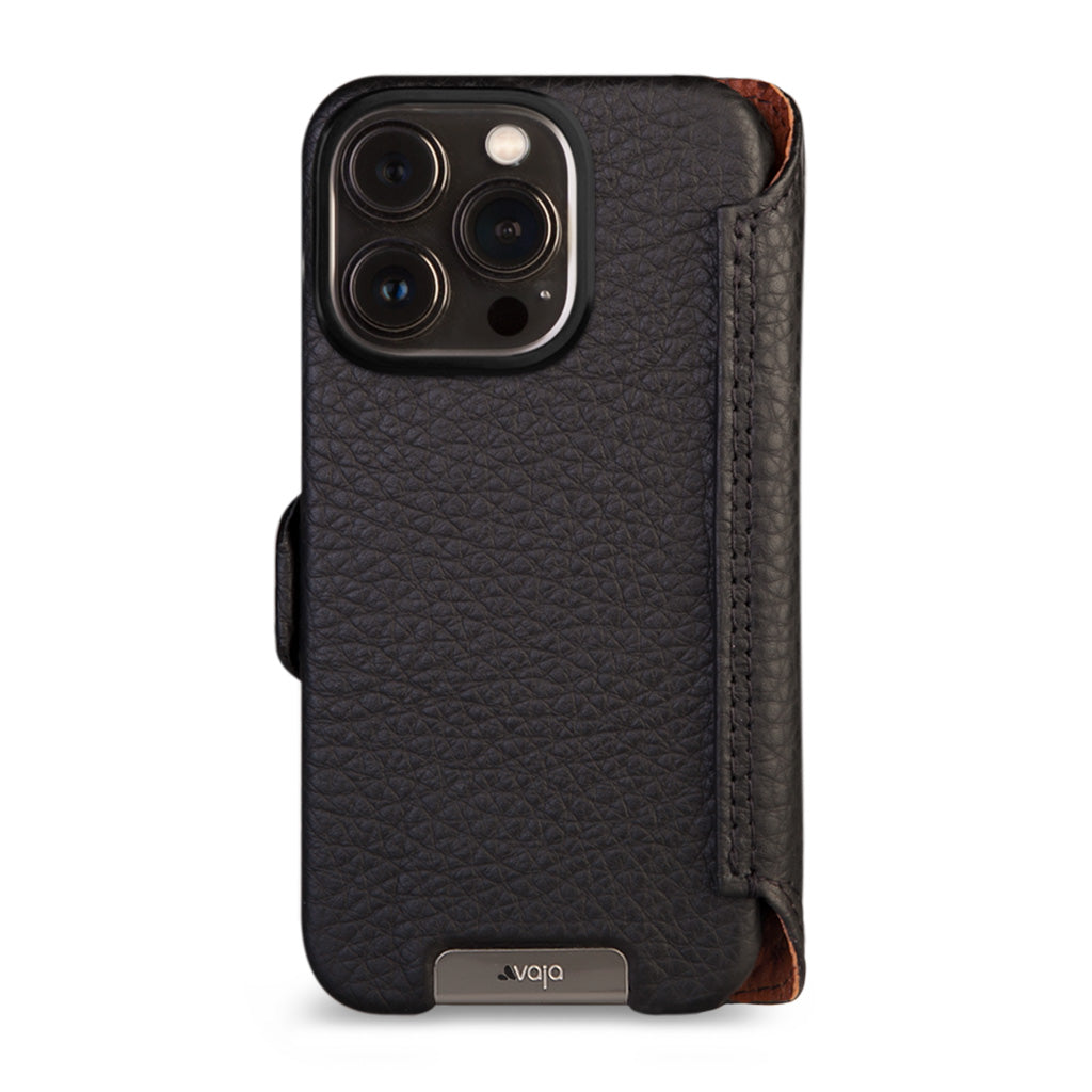 Wallet iPhone 13 Pro MagSafe leather case - Vaja