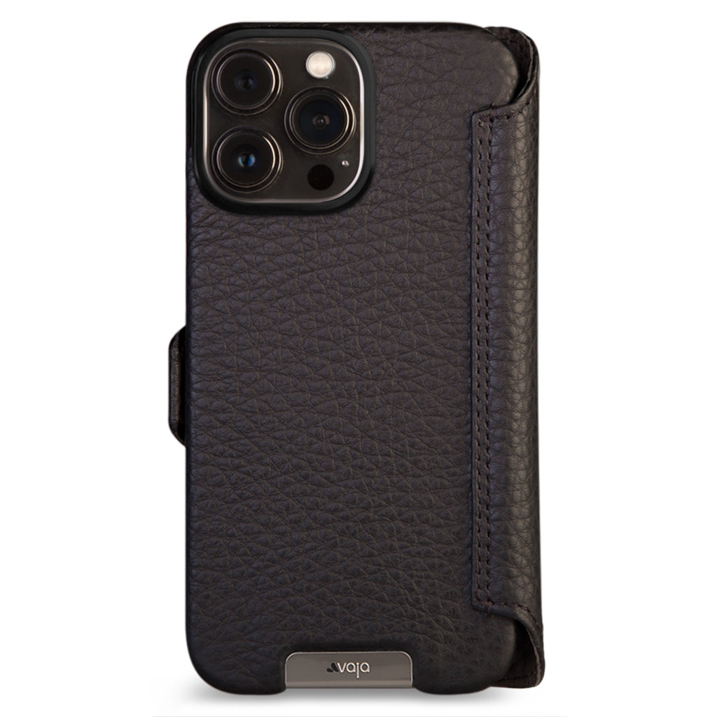 Wallet iPhone 13 Pro Max leather case with MagSafe - Vaja