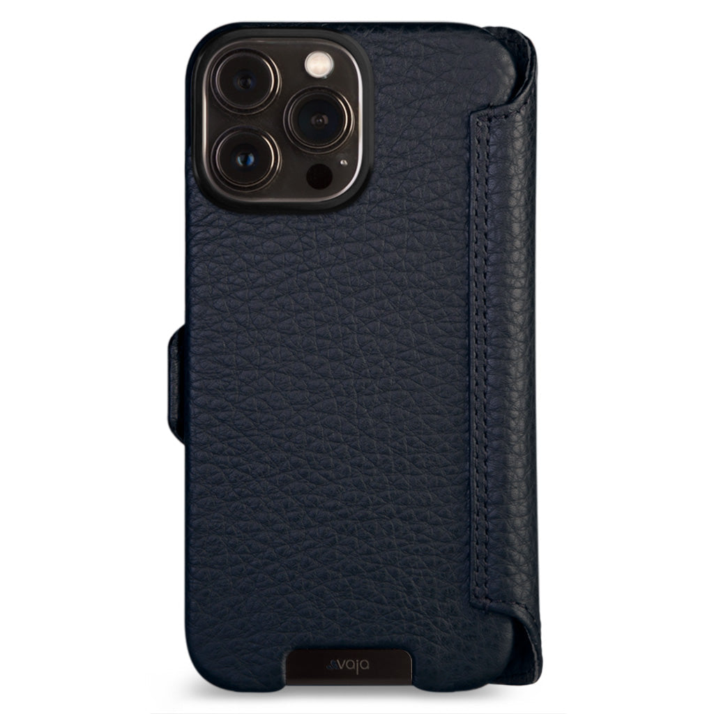 Wallet iPhone 13 Pro Max leather case with MagSafe - Vaja