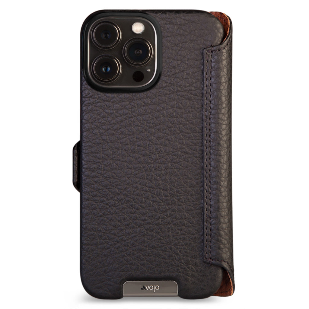 Wallet iPhone 13 Pro Max leather case with MagSafe - Vaja