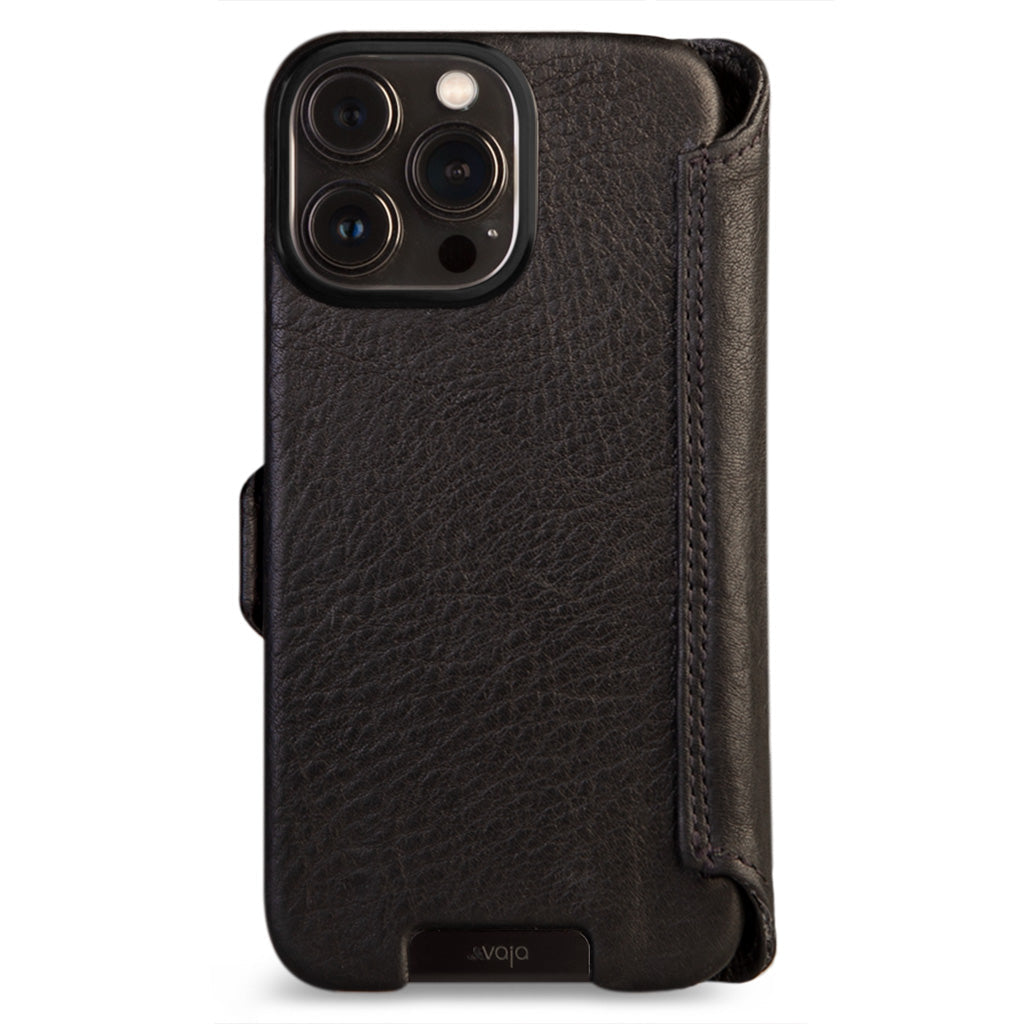 Kobra Wallet iPhone 13 Pro Max MagSafe Leather Case - Vaja
