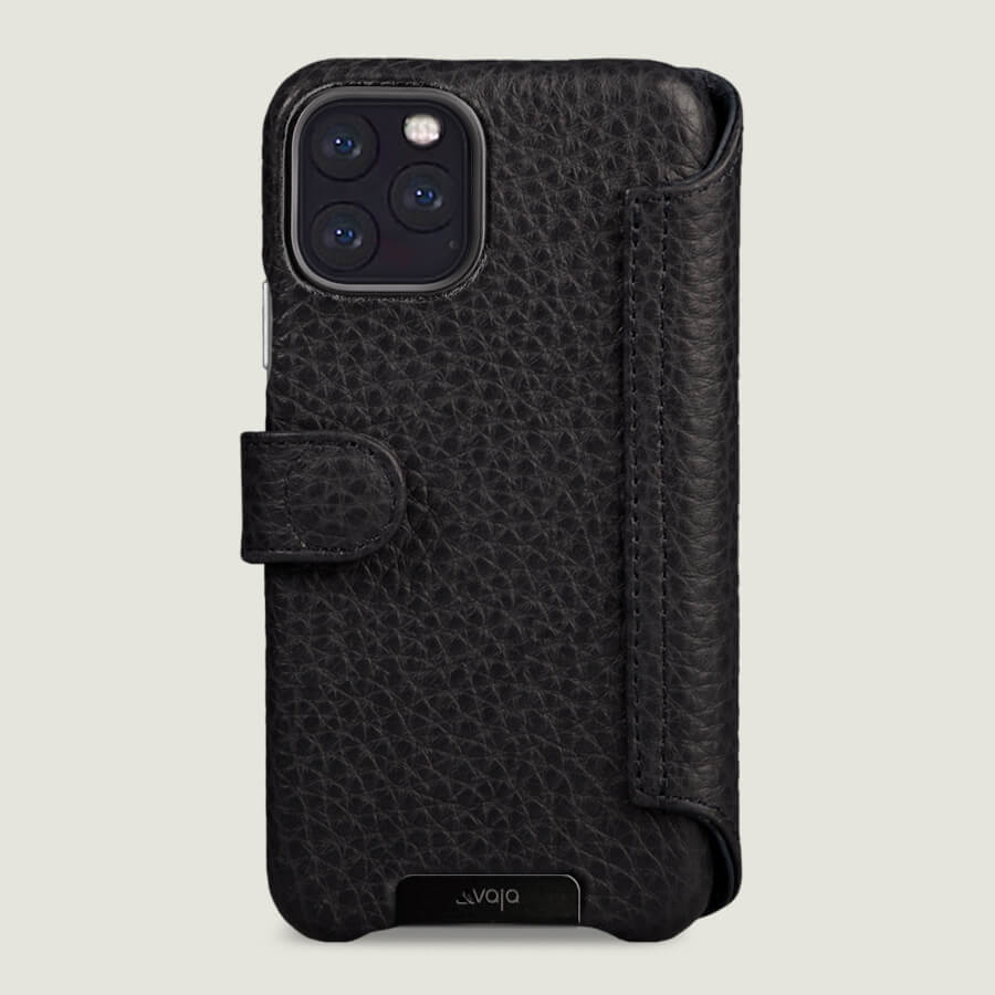 iPhone 11 Pro Wallet Leather Case with magnetic closure - Vaja