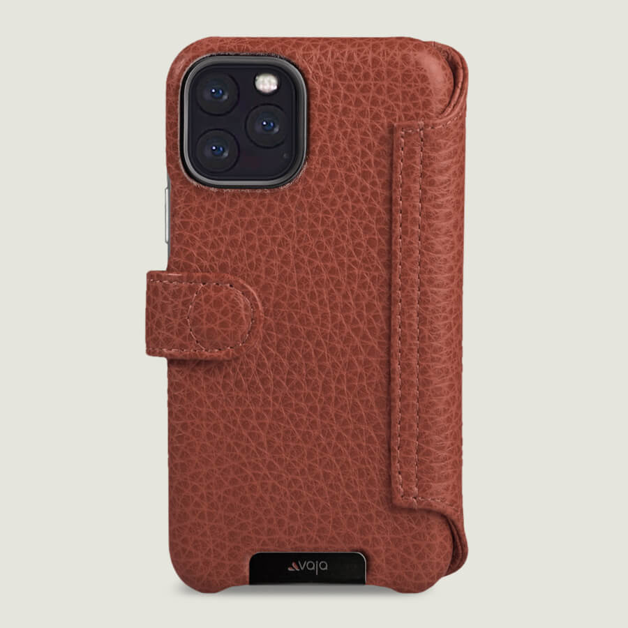 iPhone 11 Pro Wallet Leather Case with magnetic closure - Vaja