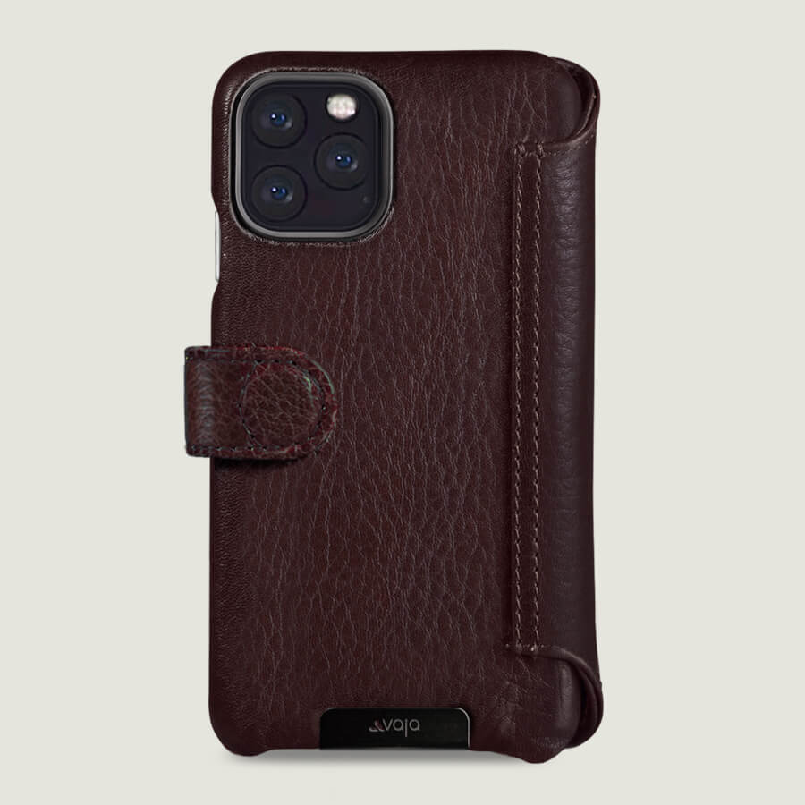iPhone 11 Pro Wallet Leather Case with magnetic closure - Vaja