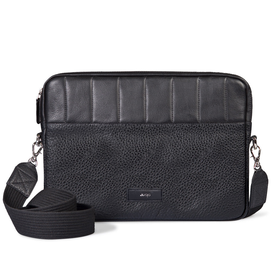 MacBook 13" Zippered Leather Pouch - Vaja