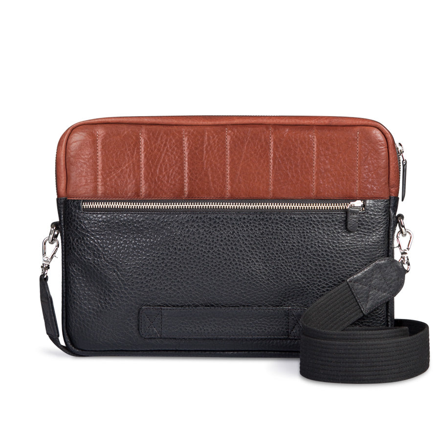 MacBook 13" Zippered Leather Pouch - Vaja