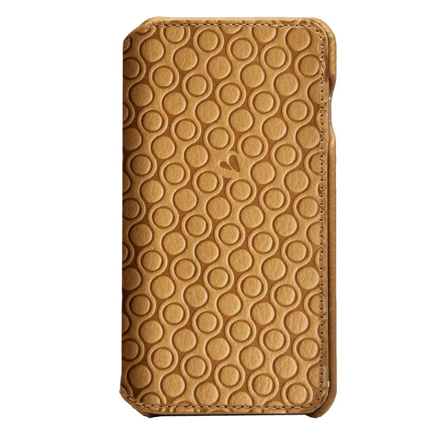 iPhone 6 Plus/6s Plus - Embossed Leather Agenda - Vaja