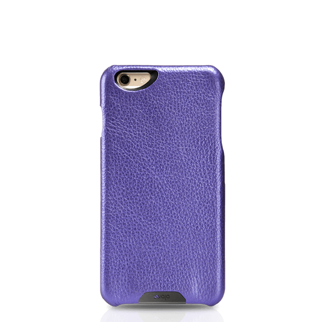 Vintage Metallic Leather Grip - iPhone 6/6s Case - Vaja