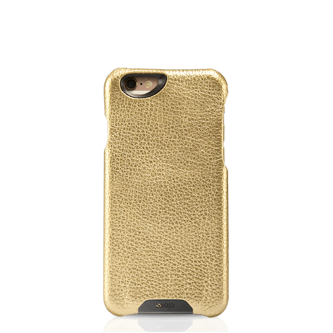 Vintage Metallic Leather Grip - iPhone 6/6s Case - Vaja