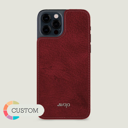 Customizable iPhone 12 & 12 Pro Leather Back - Vaja