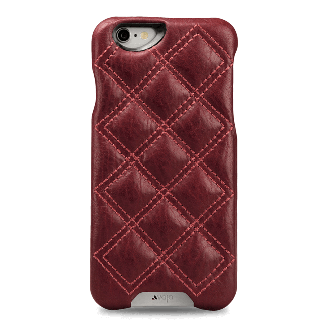 Grip Matelassé - Quilted iPhone 6 Plus/6s Plus Leather Case - Vaja