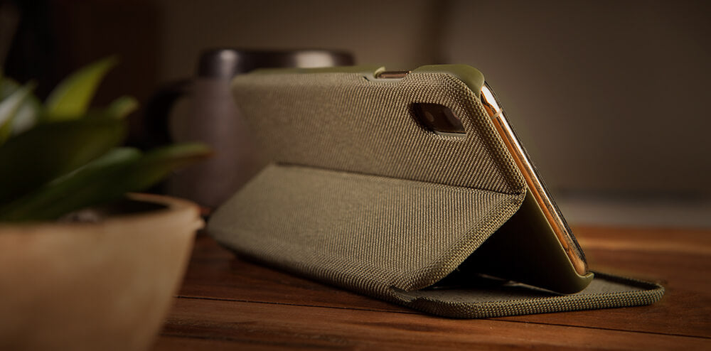 Cordura Folio Stand iPhone Xs Max Case