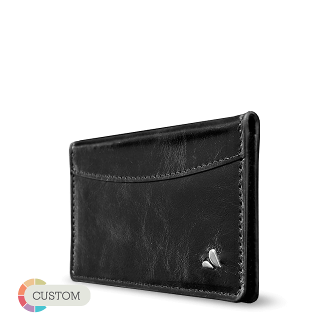 Customizable ID & Cards Holder - Carry your ID and credit cards in premium leather - Vaja