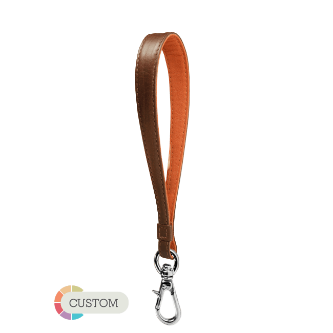 Premium Leather Strap - Detachable Leather Strap for your Lola Wristlet - Vaja