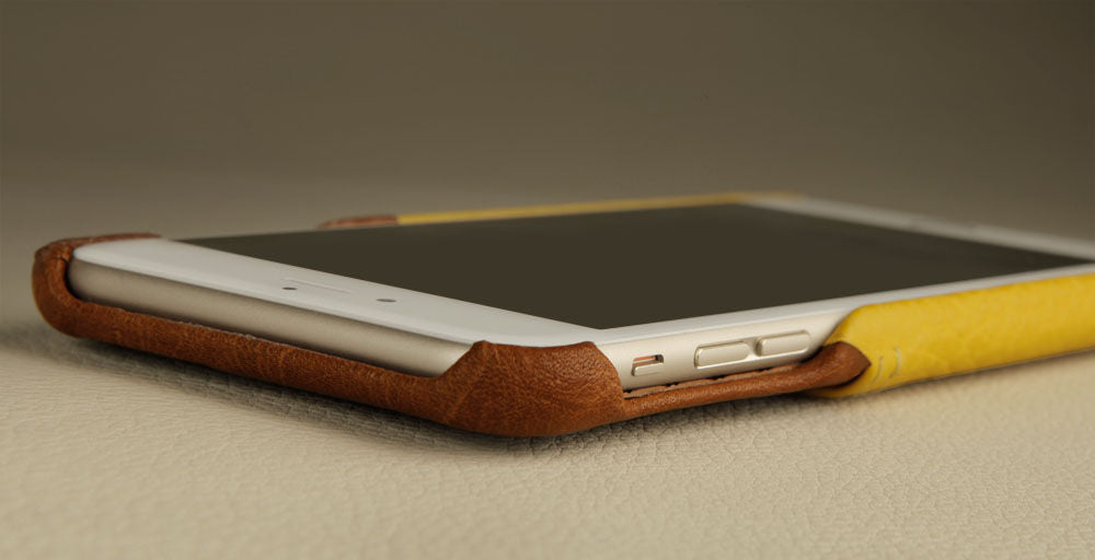 Grip ID - Funda de cuero tipo billetera para iPhone 6/6s