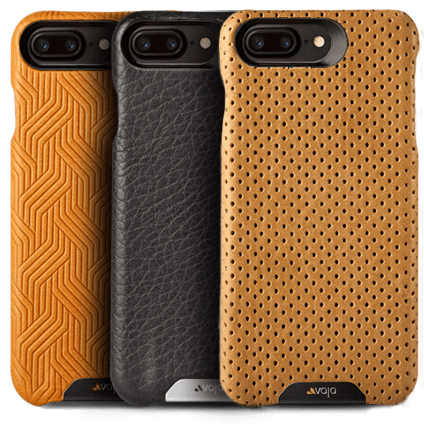 Grip Leather Case for iPhone 8 Plus - Vajacases