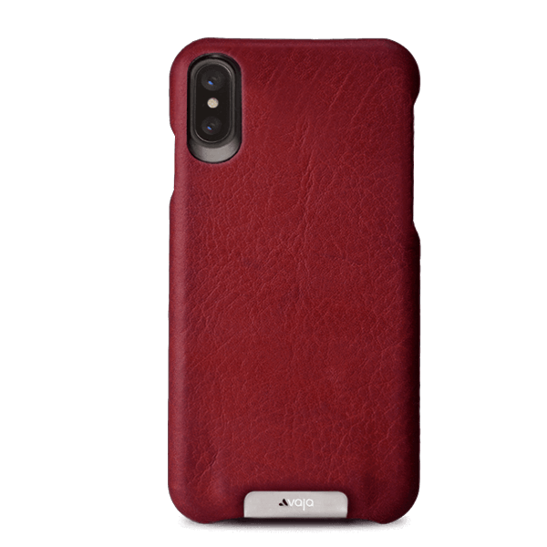 Grip iPhone X / iPhone Xs Leather Case - Vaja